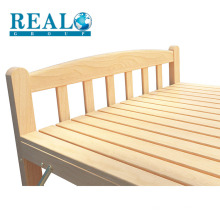 High quality folding bed portable cheap metal frame bed single wood bed
